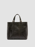 RARE 050 - Green Leather Briefcase - thumb image 1,side view