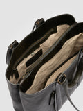 RARE 050 - Green Leather Briefcase - thumb image 6,side view