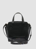 SADDLE 009 - Schwarze Lederhandtasche - thumb image 4,side view