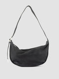 TOOLS 003 - Black Leather Shoulder Bag - thumb image 1,side view
