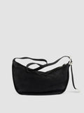 TOOLS 003 - Black Leather Shoulder Bag - thumb image 4,side view