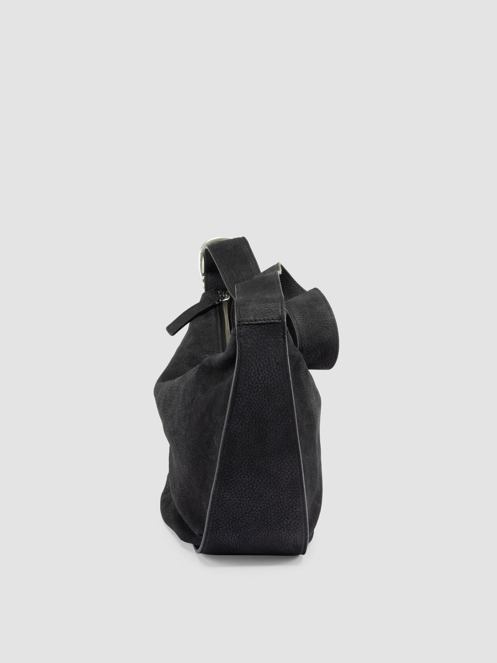 TOOLS 003 - Black Leather Shoulder Bag - image 5,side view