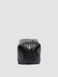 VANITY CASE 001 - Black Leather Pouch - thumb image 5,side view