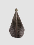 VICKY 002 - Braune Schultertasche aus Leder - thumb image 3,side view