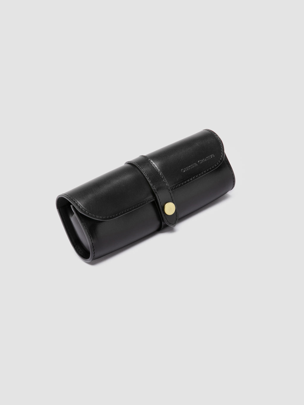 OC CASE 001 - Black Leather Case - image 2,side view