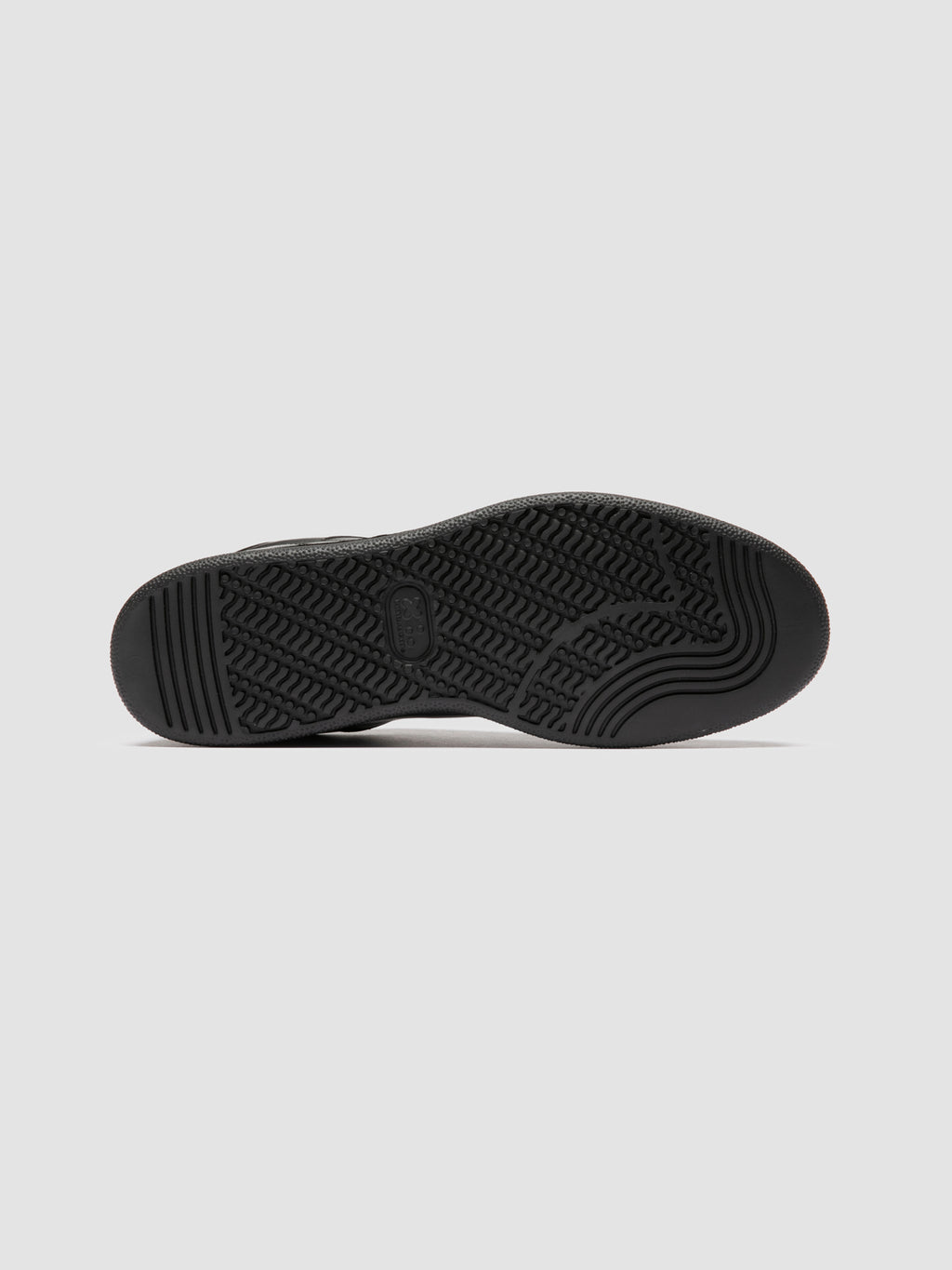 THE ANSWER 101 - Schwarze Low-Top-Sneaker aus Leder - image 5,side view