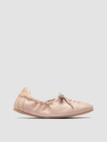 BALLET 101 - Elfenbeinfarbene Sneakers aus Leder - thumb image 1,side view