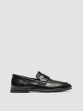BLAIR DD 001 - Schwarze Penny-Loafer aus Leder - thumb image 1,side view