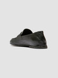 BLAIR DD 001 - Green Leather Penny Loafers - thumb image 4,side view