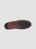 BLAIR DD/002_W - Burgundy Suede Penny Loafers - thumb image 5,side view