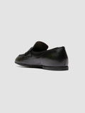 BLAIR DD 003_W - Green Leather Penny Loafers - thumb image 4,side view