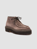 BLOSSOM 002 - Taupe Suede Chukka Boots - thumb image 3,side view
