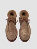 BLOSSOM 023 - Brown Suede Chukka Boots - thumb image 2,side view