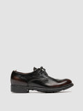 CALIXTE 068 - Schwarze Derby-Schuhe aus Leder - thumb image 1,side view