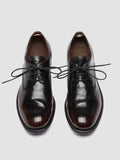 CALIXTE 068 - Schwarze Derby-Schuhe aus Leder - thumb image 2,side view