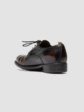 CALIXTE 068 - Schwarze Derby-Schuhe aus Leder - thumb image 4,side view