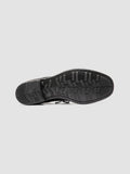 CALIXTE 068 - Schwarze Derby-Schuhe aus Leder - thumb image 5,side view