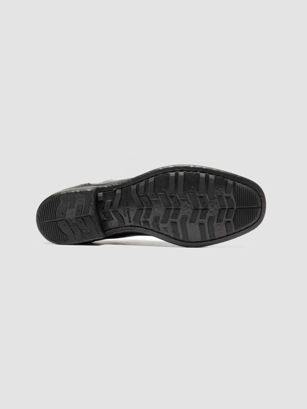 CALIXTE 087 - Green Leather Oxford Shoes - image 5,side view