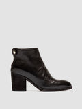 DELICE 001 - Braune Stiefel aus Leder mit Reißverschluss - thumb image 1,side view