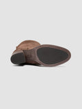 DELICE 004 - Brown Suede Zip Boots - thumb image 5,side view