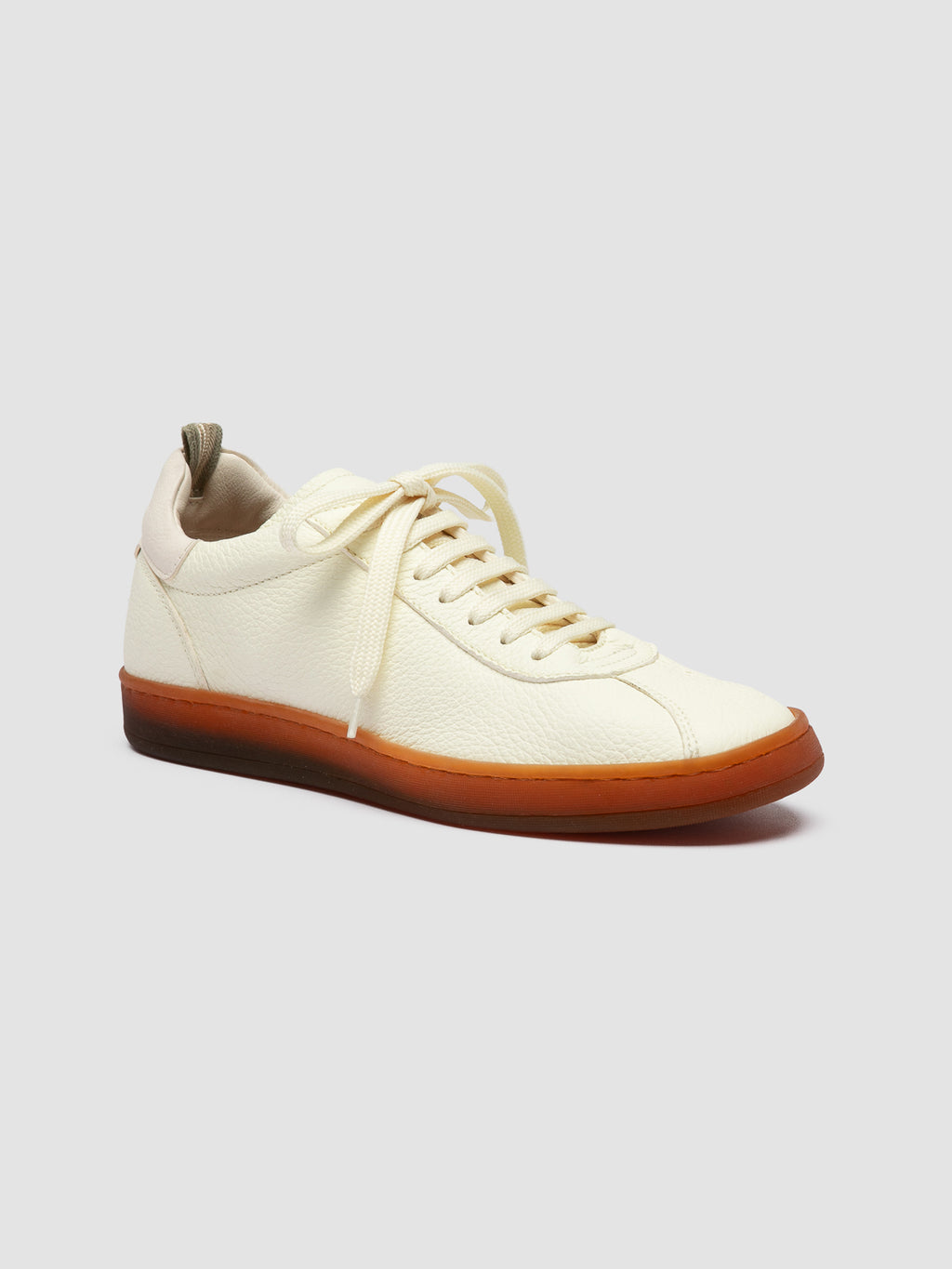 GINNASIO 101 - Weiße Ledersneaker - image 3,side view