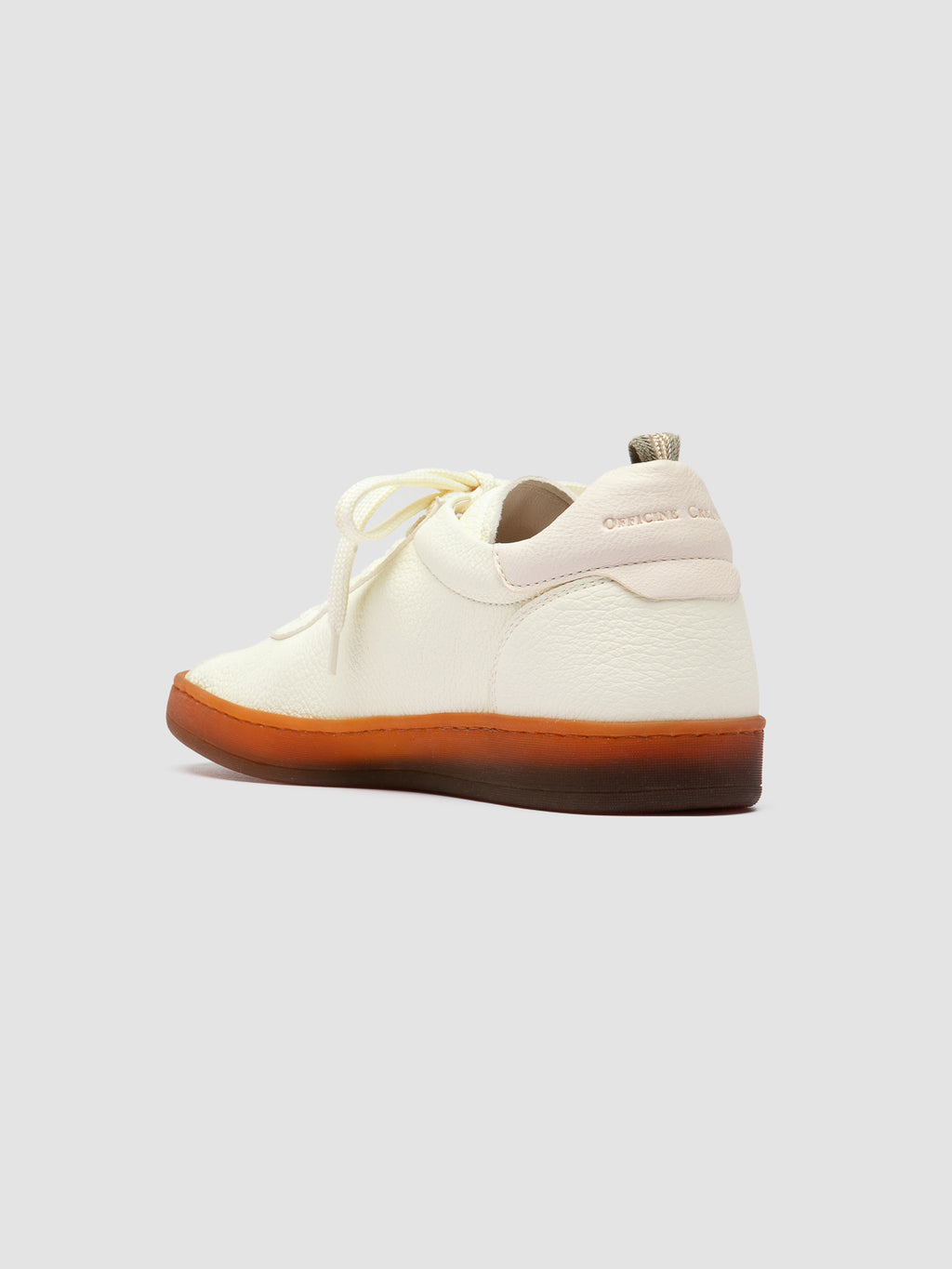 GINNASIO 101 - Weiße Ledersneaker - image 4,side view