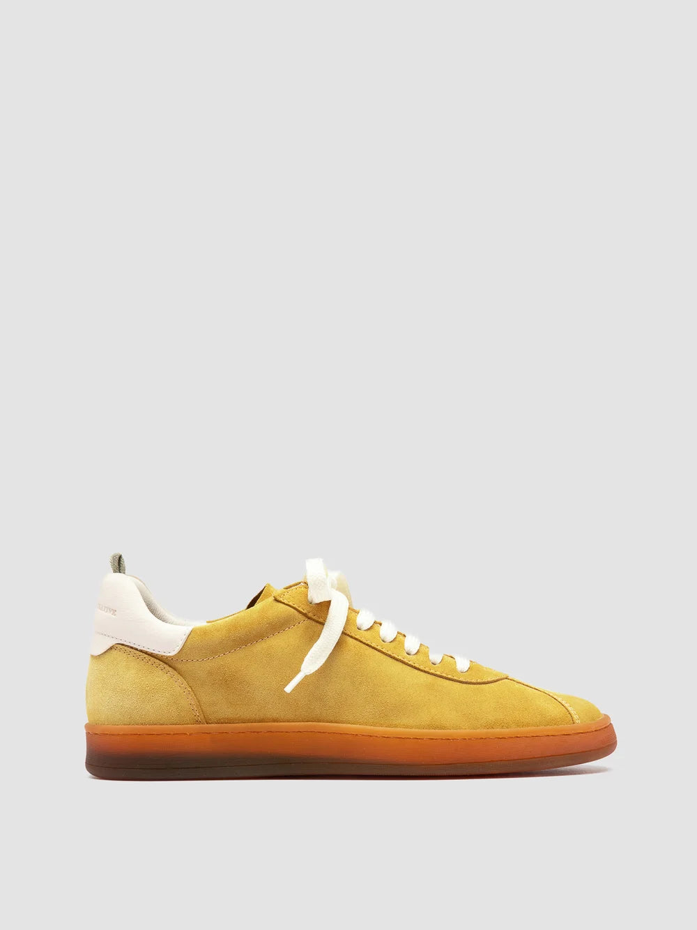 GINNASIO 101 - Yellow Leather and Suede Sneakers - image 1,side view