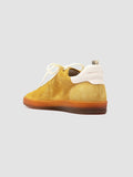 GINNASIO 101 - Yellow Leather and Suede Sneakers - thumb image 4,side view