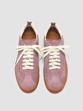 GINNASIO 101 - Rose Leather and Suede Sneakers - thumb image 2,side view