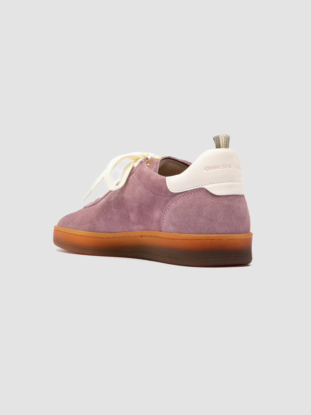 GINNASIO 101 - Rose Leather and Suede Sneakers - image 4,side view
