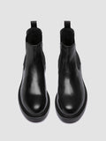 ENGINEER 107 - Schwarze Chelsea-Stiefel aus Leder - thumb image 2,side view