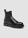 ENGINEER 107 - Schwarze Chelsea-Stiefel aus Leder - thumb image 3,side view