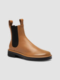 ERA 001 - Braune Chelsea-Stiefel aus Leder - thumb image 3,side view
