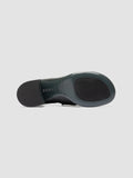 ETHEL 001 - Green Leather Penny Loafers - thumb image 5,side view
