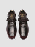 FONTRIERS 103 - Braune T-Bar-Schuhe aus Leder - thumb image 2,side view
