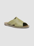 ITACA 054 - Grüne Pantoletten aus Leder - thumb image 3,side view