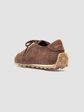 JARRED 101 - Brown Suede Low-Top Sneakers - thumb image 4,side view