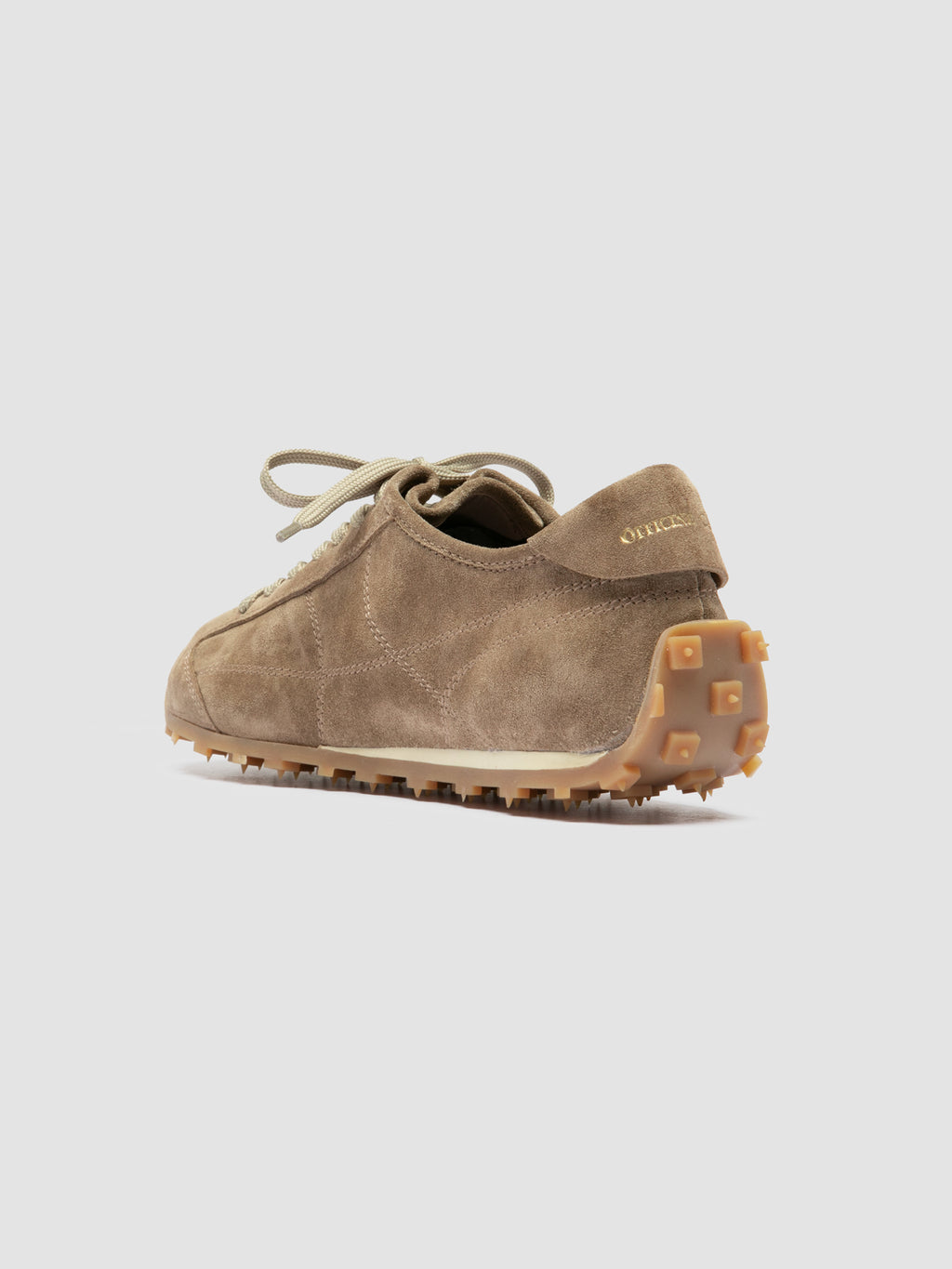 JARRED 101 - Taupe Suede Low-Top Sneakers - image 4,side view
