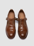 KALLIOPI 004 - Brown Leather T-Bar Shoes - thumb image 2,side view