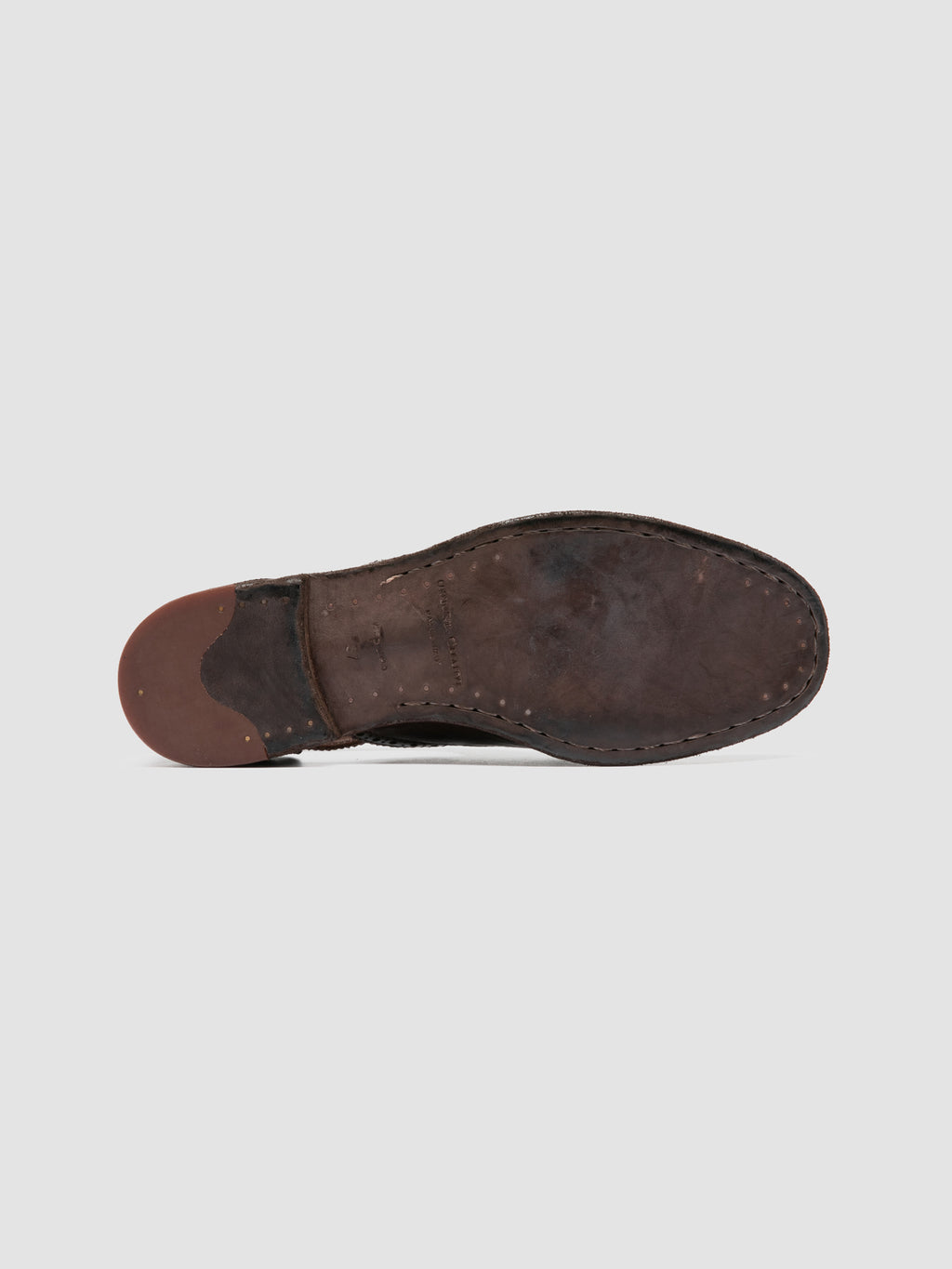 KALLIOPI 005 - Brown Leather Derby Shoes - image 5,side view