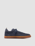 KARMA 101 - Blaue Low-Top-Sneaker aus Wildleder - thumb image 1,side view