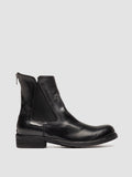 LEGRAND 139 - Schwarze Stiefel aus Leder mit Reißverschluss - thumb image 1,side view