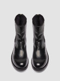 LEGRAND 139 - Schwarze Stiefel aus Leder mit Reißverschluss - thumb image 2,side view