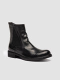 LEGRAND 139 - Schwarze Stiefel aus Leder mit Reißverschluss - thumb image 3,side view