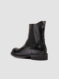 LEGRAND 139 - Schwarze Stiefel aus Leder mit Reißverschluss - thumb image 4,side view