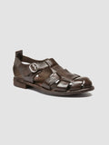 LEXIKON 536 - Braune Ledersandalen - thumb image 3,side view