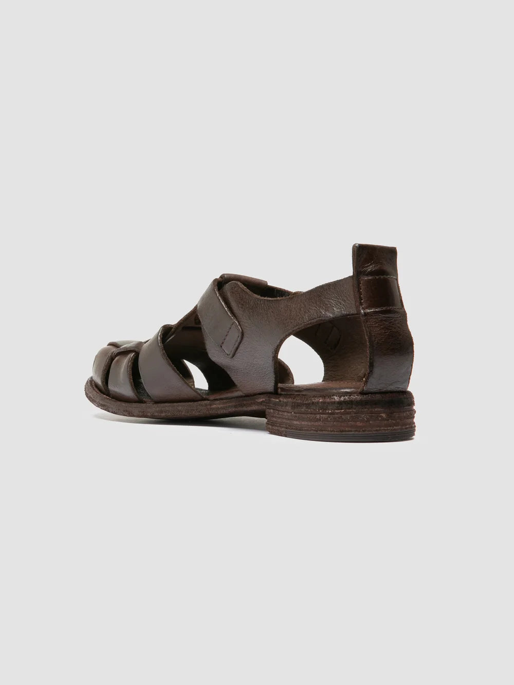 LEXIKON 536 - Braune Ledersandalen - image 4,side view