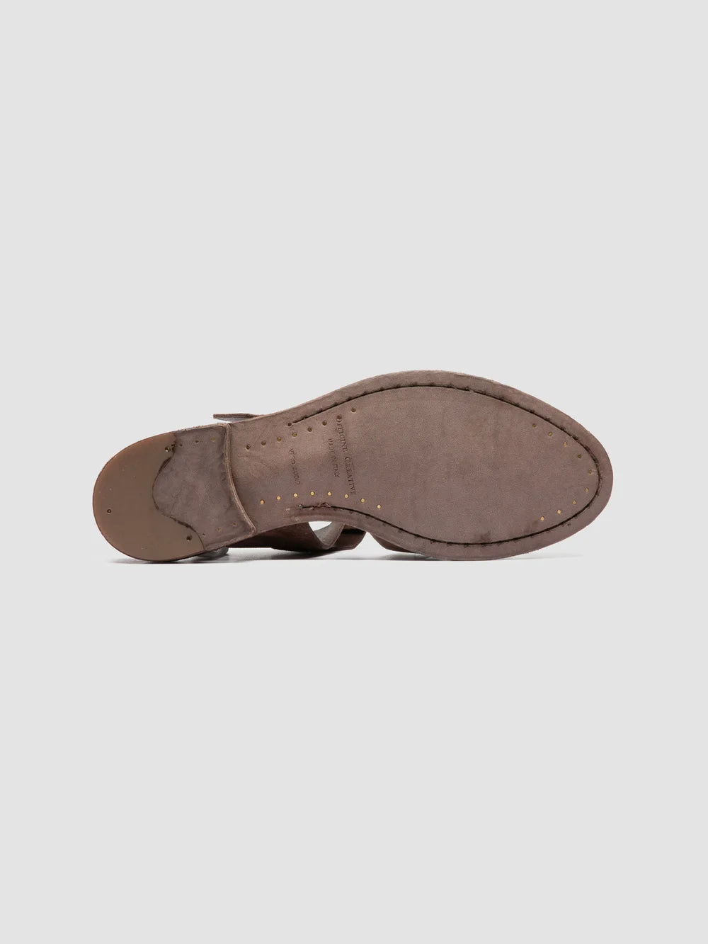 LEXIKON 536 - Braune Sandalen aus Wildleder - image 5,side view