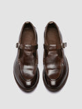 LEXIKON 552 - Braune Lederschuhe mit T-Steg - thumb image 2,side view