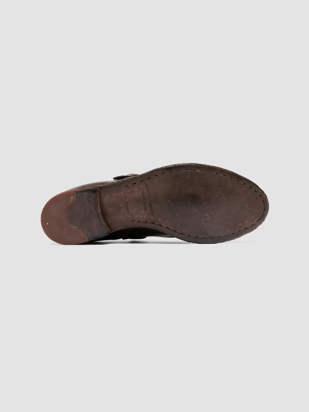 LEXIKON 552 - Braune Lederschuhe mit T-Steg - image 5,side view